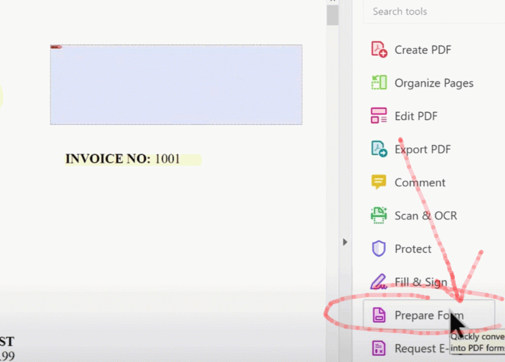 Prepare Form in Adobe Acrobat