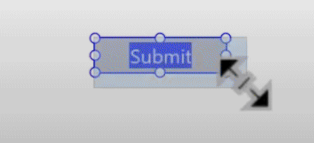 Add an email submit button - change the size of the button